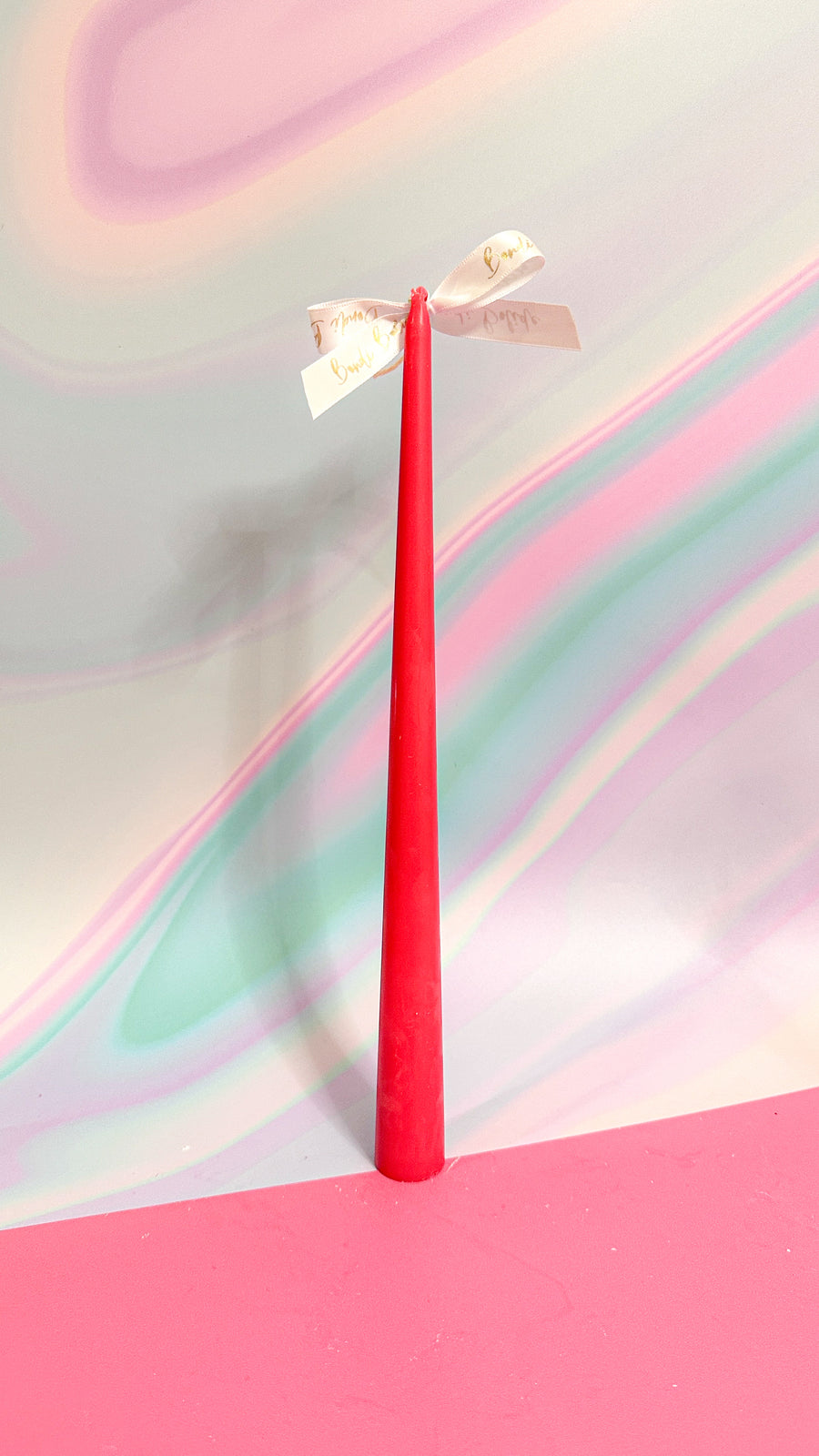 Valentine's Soy Lancaster Taper | 35 cm