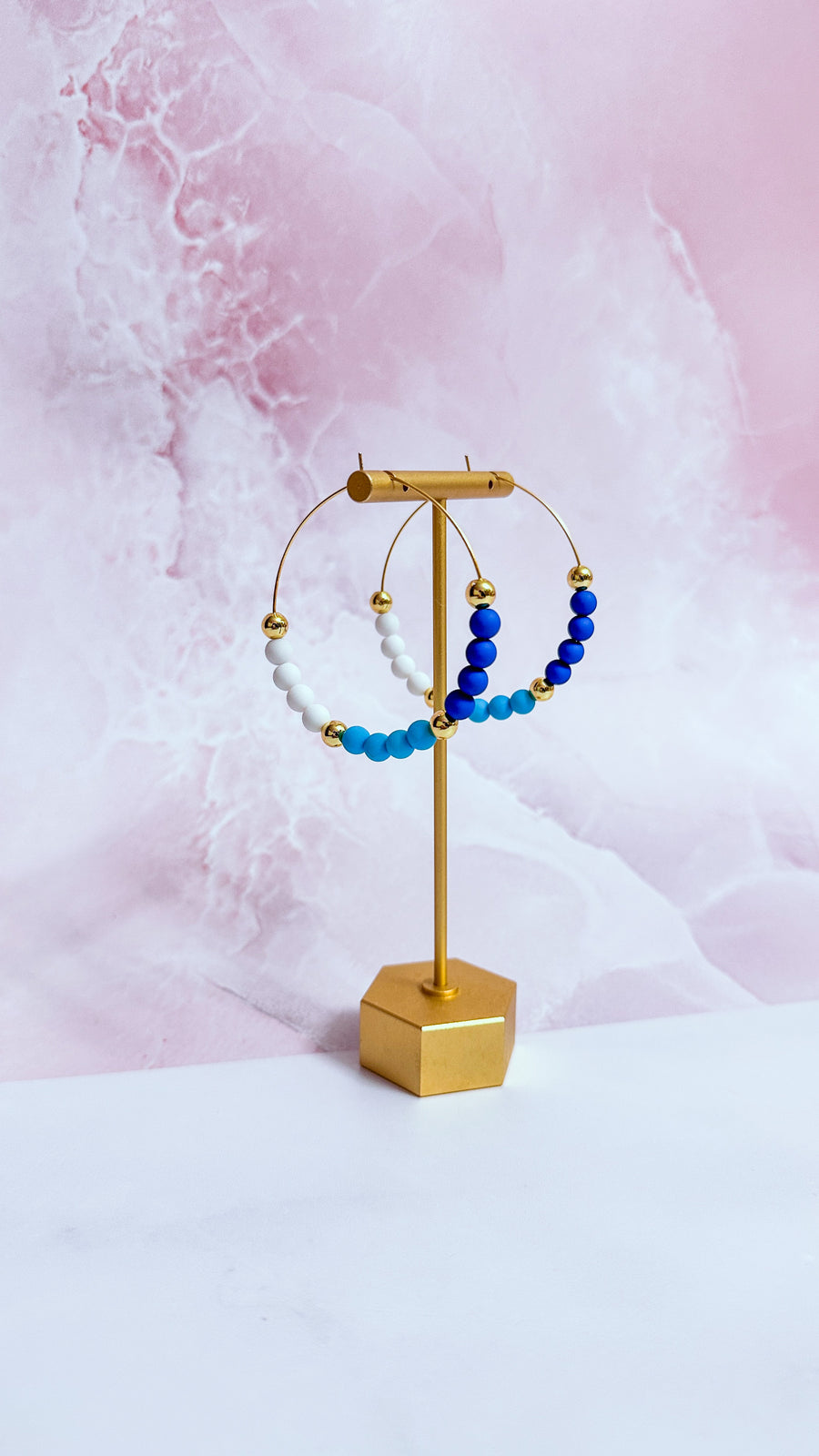 Tamarama Beaded Hoops