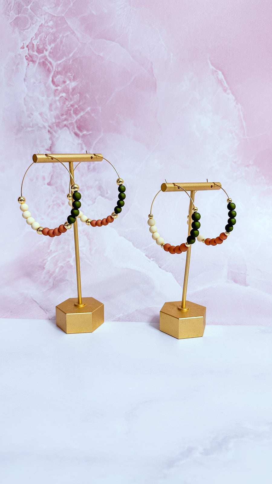 Coogee Beaded Hoops