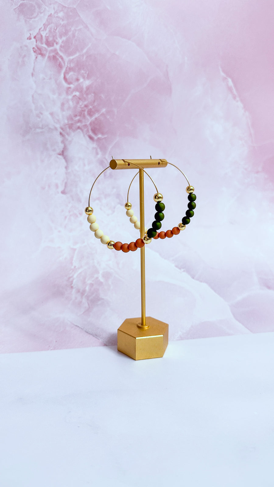 Coogee Beaded Hoops