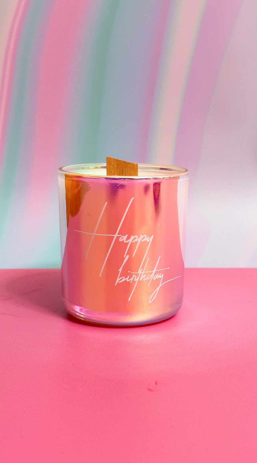Congrats Crystal Candle Jar